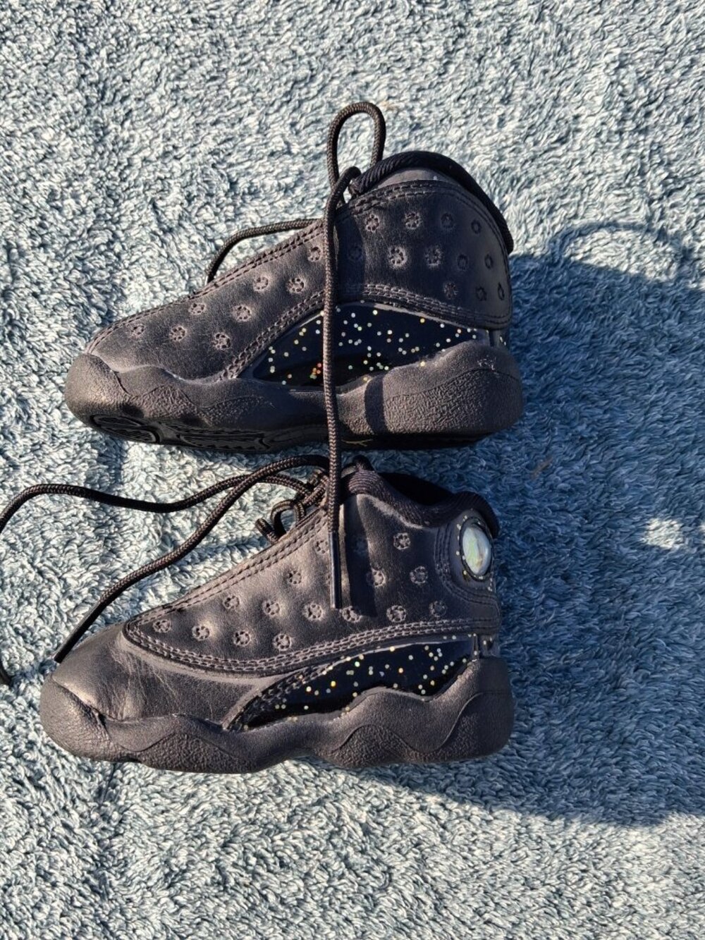 Nike Jordan XIII 13 Retro Gold Glitter TD Toddler Size 4c DC9442